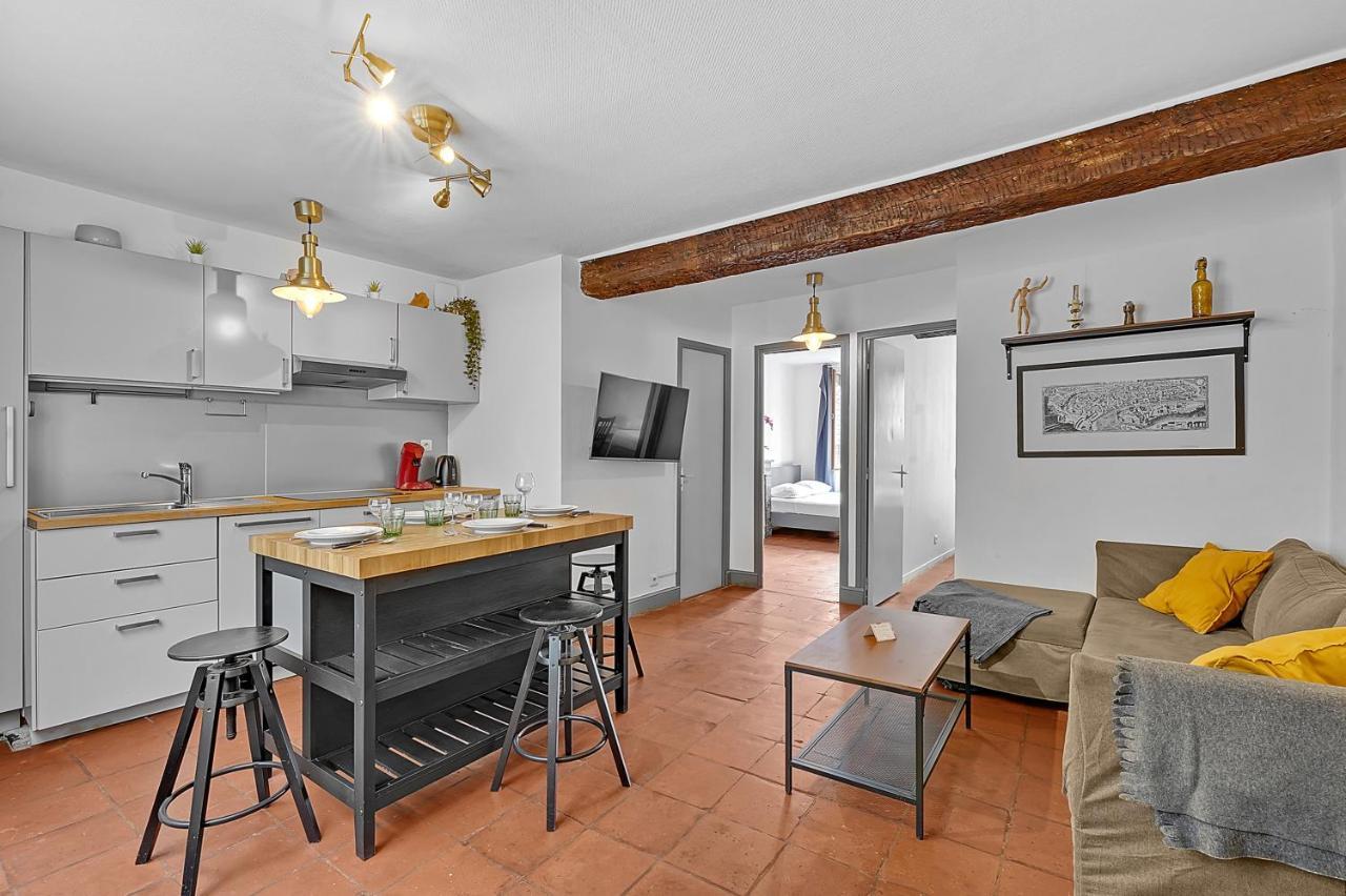 Le Regans - Charmant Appartement En Tomette Тулуза Екстериор снимка
