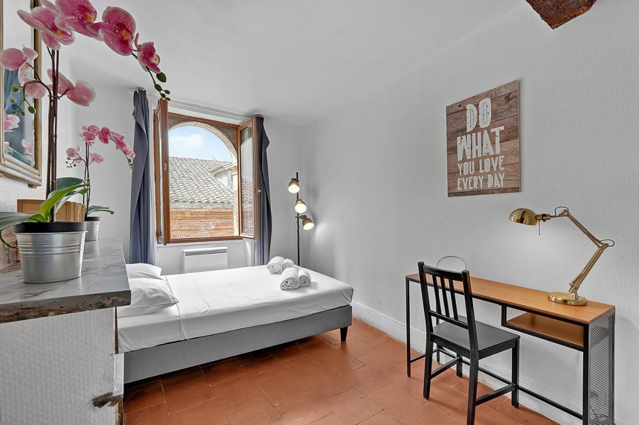 Le Regans - Charmant Appartement En Tomette Тулуза Екстериор снимка